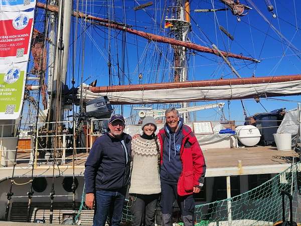 Die SBF-Prüfer auf Helgoland