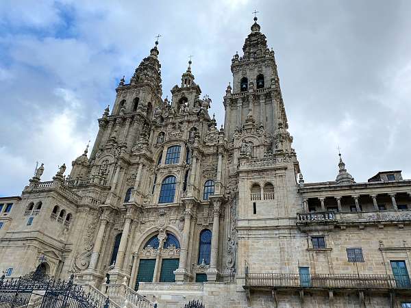 die Kathedrale von Santiago de Compostela