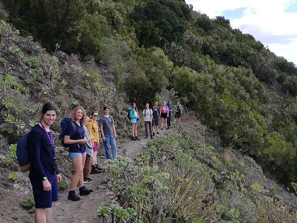 Unsere Wandergruppe auf Teneriffa