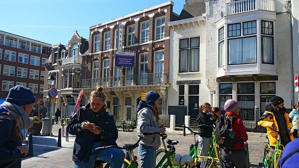 Per Fahrrad durch Den Haag