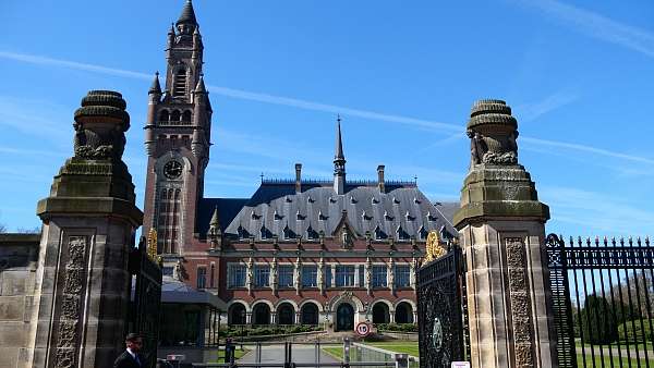 Der Friedenspalast in Den Haag