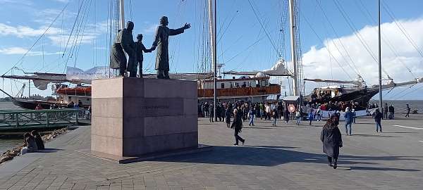 Auswanderer-Denkmal in Bremerhaven