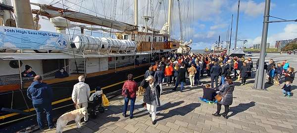 Abschied in Bremerhaven