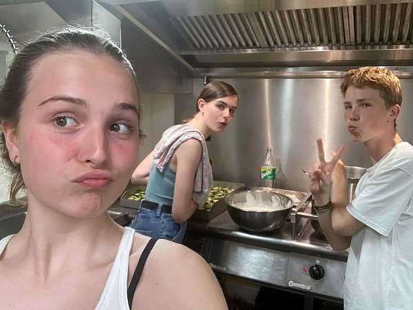 Selfiezeit in der-Galley