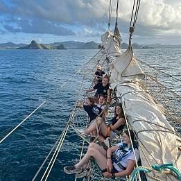 Die Gulden Leeuw vor St. Lucia Die Gulden Leeuw vor St. Lucia