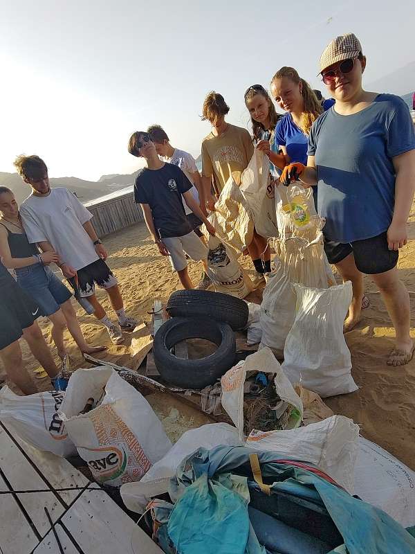 Ertragreiches Beach-CleanUp