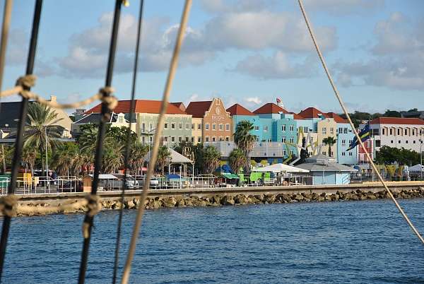 Blick auf Curaçao