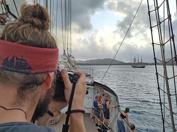 Die Thor Heyerdahl vor Panama