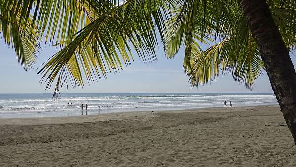 Strand an Costa Ricas Pazifikküste