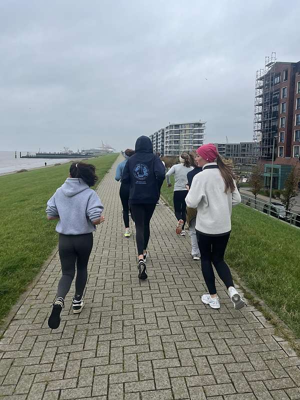 Ein letzter Lauf in Bremerhaven