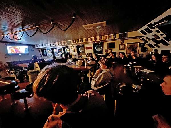 Unsere erste Movie Night in der Messe