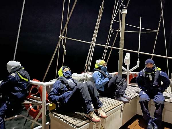 Die blue watch am Limit