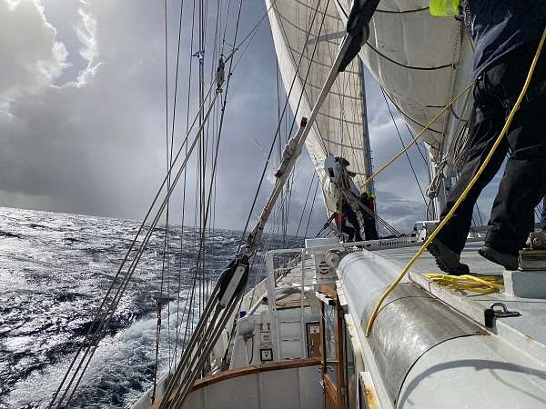 Noch immer Welle am nächsten Morgen
