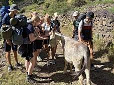 Hannes Expigruppe beim Wandern