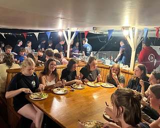 8.12.2012: BBQ an Bord