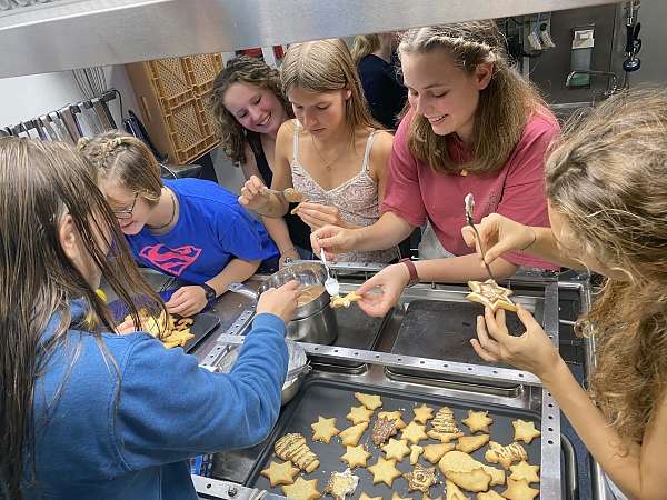 Plätzchen backen für Weihnachten