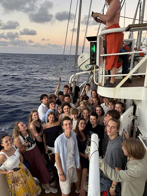 Gruppenfoto nach dem Einzug