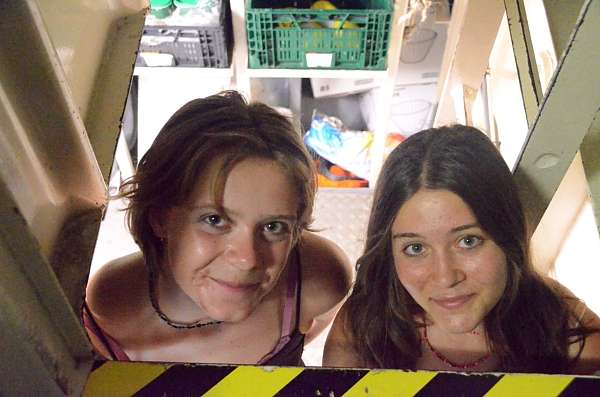 Hallo aus dem Bowthrusterroom