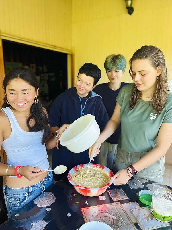 Kochstunde in der Casa von Olga © Laurens
