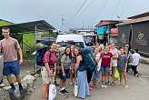 Die Atlantikgruppe vor der Grenze nach Costa Rica