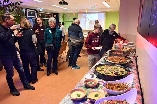 Das costa-ricanische Buffet ist eröffnet