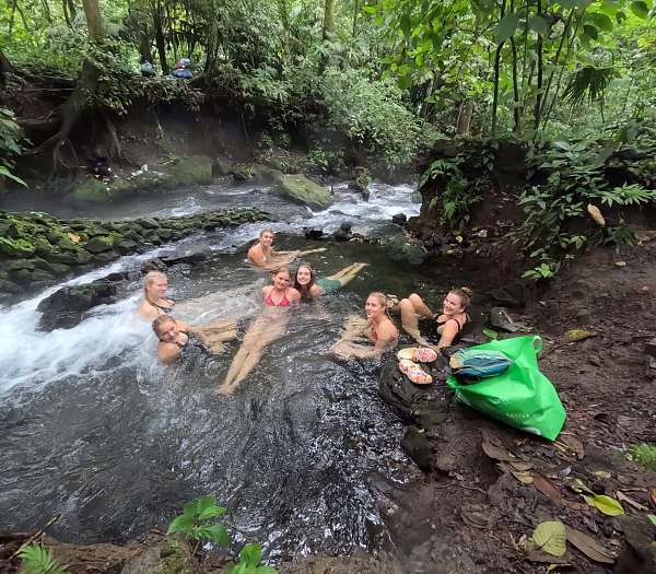 Entspannen in den Hot Springs