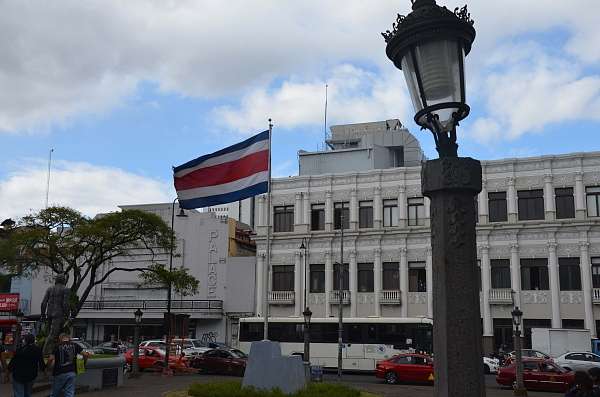 Landesflagge in San José