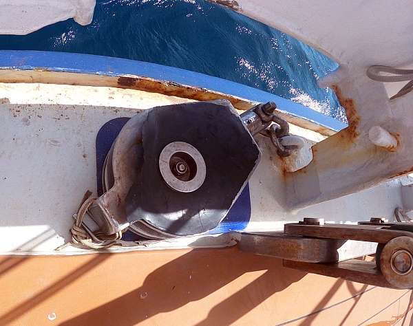 Die Genua-Rolle auf Specklappen