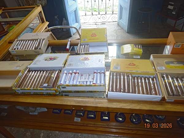 Unterschiedliche kubanische Zigarrenmarken