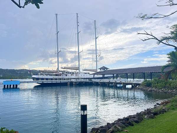 Unser Anlegeplatz in Jamaika