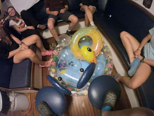 Foto: Hier stand einmal der Crew Tisch © Leander