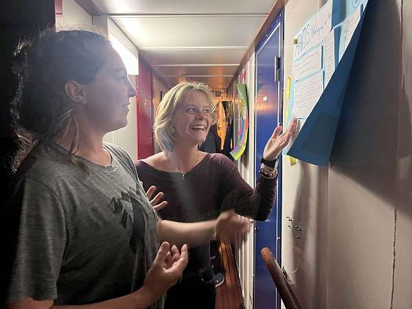 Gallery Walk der Plakate