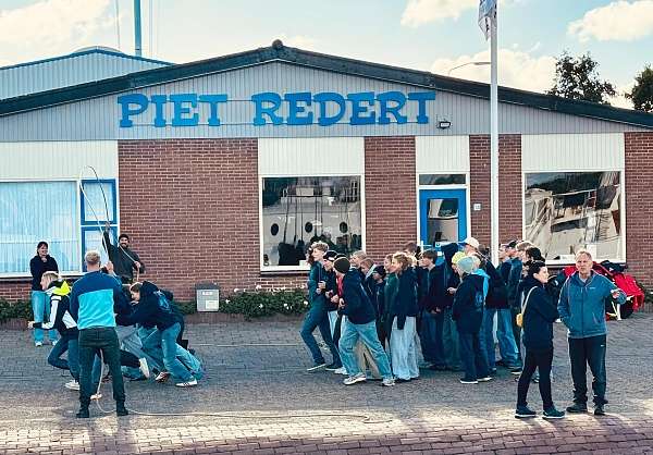 Seildurchlauf auf der Pier