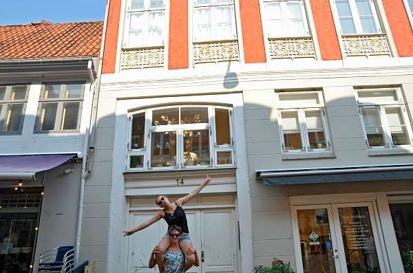 Leni und Anna in Helsingør