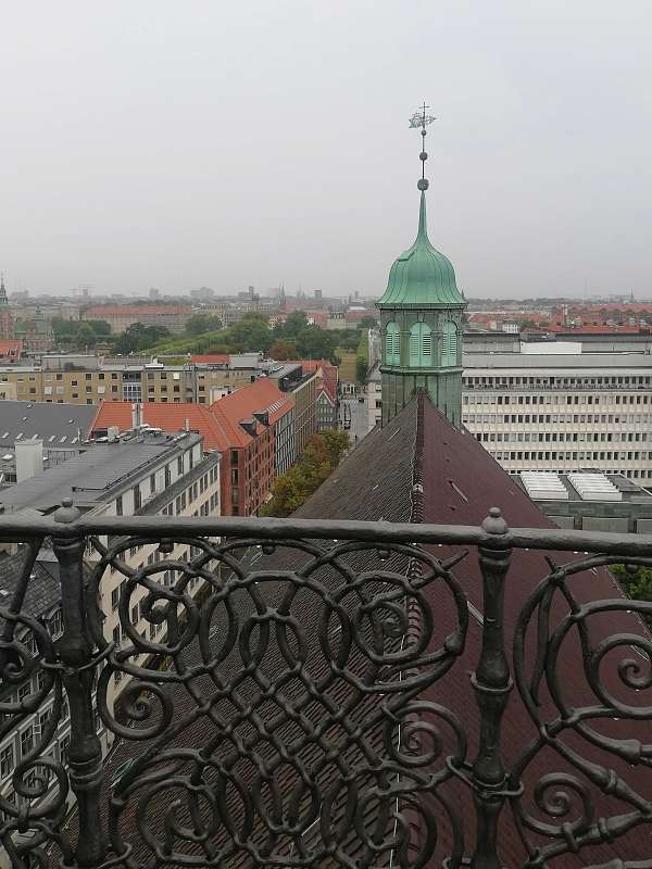 Blick über Kopenhagen vom Runden Turm 