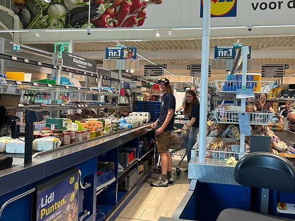 Beim Einkaufen 