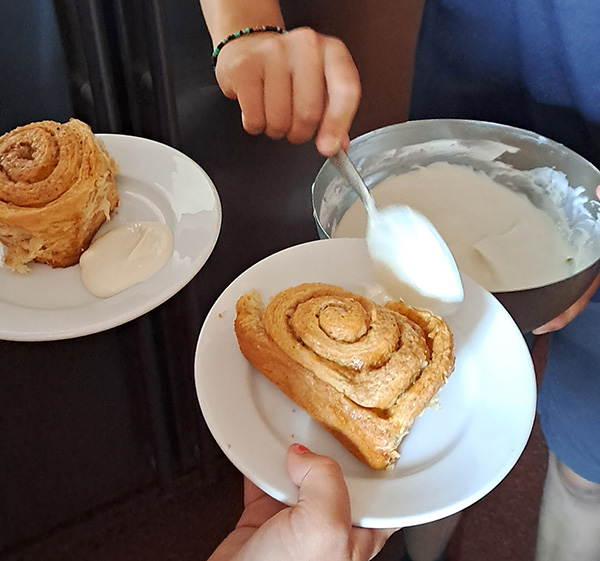 Zimtschnecken de luxe