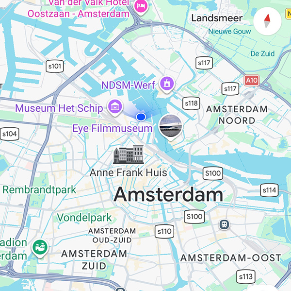 Angelegt in Amsterdam