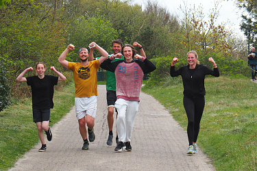Sponsorenlauf Hermann Lietz-Schule Spiekeroog