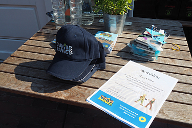 Zertifizierung der Junior-Ranger am Nationalpark-Haus Wittbülten