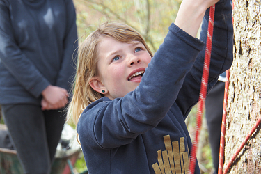Baumklettern am Lietz-Internat