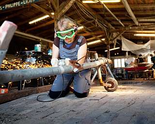 Berufspraktikum im Bootsbau