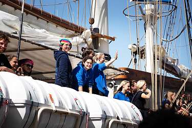 Ankunft High Seas High School 2024  Lietz Internat 