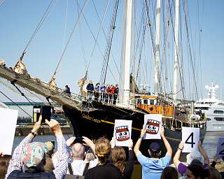 Ankunft High Seas High School 2024  Lietz Internat