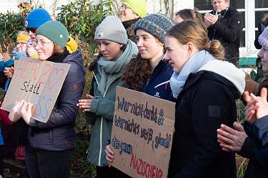 Demo gegen rechts Lietz Internat 3