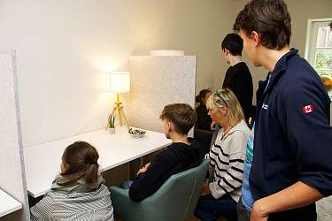 Eroeffnung des neuen Lernraums am Lietz Internat