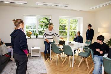 Eroeffnung des neuen Lernraums am Lietz Internat