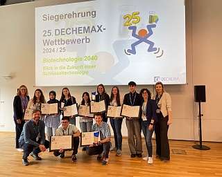 Gruppenbild Siegerehrung DECHEMAX