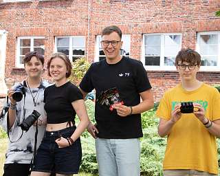 Neue Ausruestung fuer die Marketinggilde am Lietz Internat