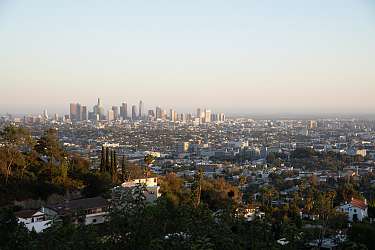 Blick vom Griffith Observatory auf Los Angeles